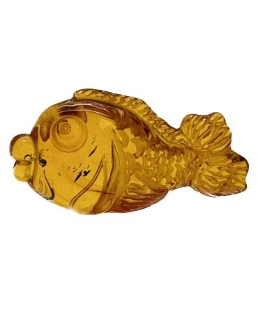 Gintarine medaus spalvos zuveles figurele